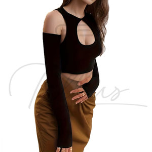 Top Corto a Cuadros para Mujer, Diseño Moderno, Verano, Manga Corta, Personalizable, Transpirable, Ecológico, de Algodón, con Logotipo Personalizado - Product Image 6