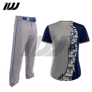 Maillots de softball et de baseball à manches courtes personnalisés pour unisexe avec logo d'équipe et options personnalisables - Product Image 6