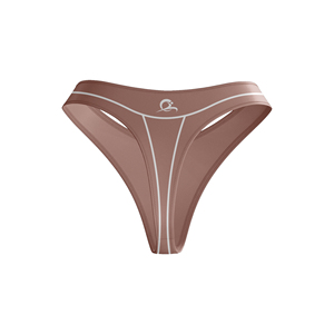 ZT Sportswear – Culottes string sexy imprimées pour femme, taille mi-haute, en spandex rouge, sans couture, écologiques et respirantes - Product Image 4