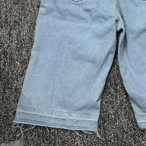 Men's Trendy Casual Five-<b>Point</b> Denim Shorts New Summer Distressed Jean Shorts Washed Shorts - Product Image 6
