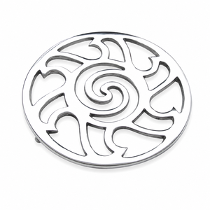 Aluminum Sun Trivet | Decorative Heat Resistant Hot Pot Stand <b>Table</b> <b>Protector</b> for Kitchen Dining Home Decor Everyday Use Styling - Product Image 3