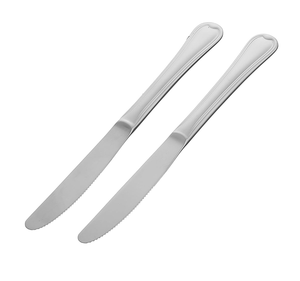 Couteau à dessert en acier inoxydable, design classique, couteau à beurre en acier, spatule à dessert en acier inoxydable, couteau fonctionnel - Product Image 5