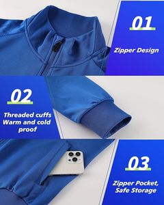 Trajes Deportivos de Fútbol Personalizados para Hombre, Chándal Informal con Nombre y Número del Equipo, Chaqueta y Pantalón de Calentamiento - Product Image 5