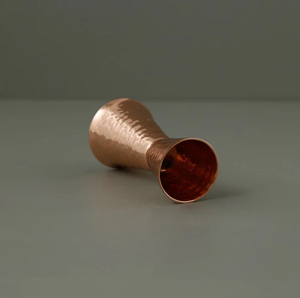 <b>Measuring</b> Copper Shot Wine Jigger Glass Hammered Jigger At Amazing Handicrafts Top Quality Copper Jigger Glass - Product Image 1