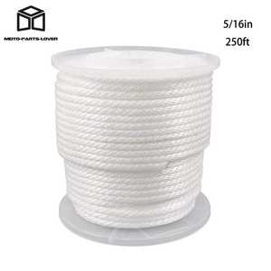 เชือกไนลอน 6 เกรดหนัก ทนแรงดึง 1000 กก. รับน้ำหนักได้ 100 กก. พร้อมห่วง D ราคาดีที่สุด - Product Image 1