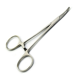 Pinza Hemostática Curva Kelly Profesional Reutilizable de Acero Inoxidable, Pinza para Arterias, Instrumento Médico Quirúrgico - Product Image 1
