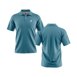 High Quality Custom Printed Front Logo Short Sleeve Polyester/Cotton Knitted Polo Shirts for <b>Coaches</b> & Casual Wear - Product Image 6