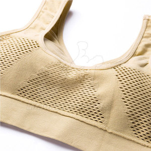 Soutien-gorge de sport compressif personnalisé pour femmes, soutien-gorge athlétique en gros avec coussinets amovibles pour la vente en ligne - Product Image 4