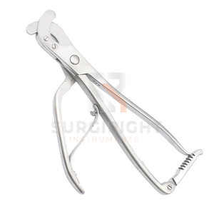 Émasculateur manuel en acier inoxydable 12,5 pouces (32 cm) pour la castration des chevaux, instrument chirurgical vétérinaire pour grands animaux, couleur rose fard à joues - Product Image 4