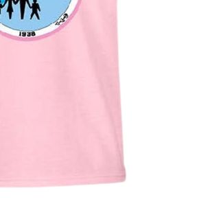 เสื้อยืดคอกลมแขนสั้นสีชมพูสำหรับวัยรุ่นพร้อมดีไซน์กราฟิกไวนิลสำหรับใส่ไปโรงเรียนทุกวัน สวมใส่สบาย - Product Image 6