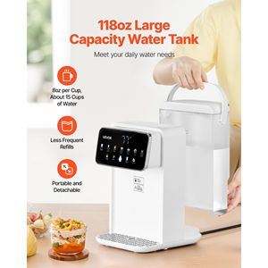 7 temperatura 7 volúmenes 118oz tanque encimera dispensador de agua caliente instantáneo dispensador de agua de escritorio con función de agua caliente instantánea - Product Image 5