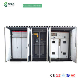 सोलर विंड पावर स्टेप अप ट्रांसफार्मर सबस्टेशन pv ग्रिड बेल्ट और सड़क ऊर्जा परियोजनाओं के लिए प्रीफैब्रिकेटेड यूनिट - Product Image 4