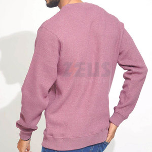 เสื้อกันหนาวผู้ชายสไตล์ใหม่ สีพื้น ขายส่ง เสื้อสเวตเชิ้ตขายดีสำหรับผู้ชาย - Product Image 2