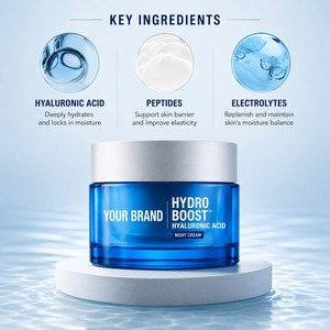 Gel Facial Hidratante de Marca Privada OEM para una Piel Profundamente Hidratada, Fresca, Radiante y sin Sensación Pegajosa - Product Image 4
