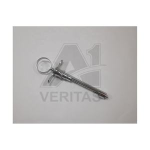 Seringue d'injection par aspiration manuelle de laboratoire dentaire d'anesthésie des mains 8254.05 tube d'aspiration plus frazier instrument médical - Product Image 4