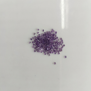 อเมทิสต์แอฟริกันธรรมชาติ 1.5 มม. ทรงสี่เหลี่ยมเจียระไนแบบ Step Cut สีม่วง คุณภาพดีที่สุด พลอยเม็ดเดี่ยวสำหรับทำเครื่องประดับ - Product Image 2