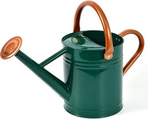 <b>Vintage</b> Metal <b>Watering</b> <b>Can</b> with Copper Finish Handle Decorative Garden <b>Watering</b> Pot for Indoor Outdoor Plants - Product Image 3