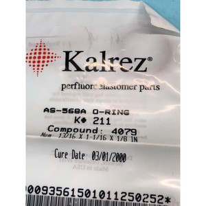 KALREZ AS-568A O-RING K #   211, COMPOUND: 4079 - Équipements et pièces semi-conductrices d'occasion fiables à l'échelle mondiale chez - Product Image 6