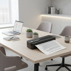 Sudex <b>Mini</b> Wireless A4 Thermal <b>Printer</b> Rechargeable Compact Lightweight <b>Printer</b> for Home Office Travel Use - Product Image 2