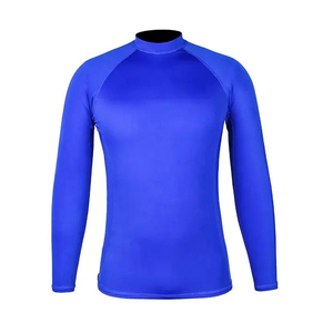 100% New Breathable Lightweight Full Sleeve Rash Guard for Men Adults Spandex/Polyester 220g Latest Design for Training - Product Image 1