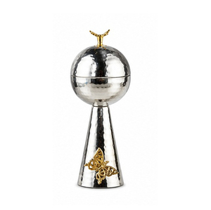 Hand Made High Quality Eco-friendly Metal Incense <b>Burner</b> Gold Butterfly Design Silver Finish Aromatic Diffuser Modern Art - Product Image 1