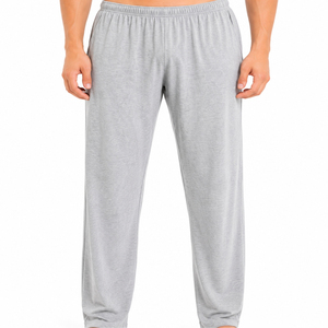 Pigiama da Uomo Invernale Casual in Raso, Set Due Pezzi, Abbigliamento Morbido per Casa e Relax, Pantaloni con Polsini Elastici, Comodo per la Notte - Product Image 3