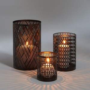 Portavelas Decorativo KSN para Velas de Té, Faroles y Frascos para Velas - Modelo India KSN-251225-4 - Product Image 2