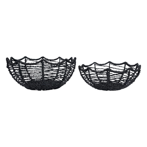 Newest Seagrass <b>Baskets</b> Decorative Storage Tray for Boho Halloween Table Decor Wholesale Price from Vietnam - Product Image 1