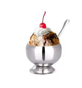Food Grade Metal Ice Cream <b>Bowl</b> <b>Stainless</b> <b>Steel</b> Dessert Cup For Kitchen Use - Product Image 1