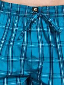 กางเกงกีฬาขาสั้นผู้ชายแบบใหม่ขายส่ง สำหรับฟิตเนส วิ่ง ออกกำลังกาย พร้อมโลโก้แบบกำหนดเอง ลายตาราง - Product Image 6