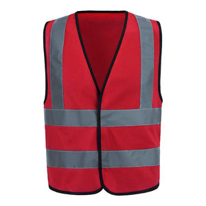 Chaleco de Seguridad Reflectante de Alta Visibilidad con Cremallera, Malla Fluorescente, Ropa de Trabajo de Secado Rápido, Impresión por Sublimación, Unisex - Product Image 1