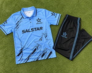 Uniforme de Cricket Elegante y Transpirable para Mayor Comodidad, Uniforme de Cricket Personalizado al por Mayor con Logotipos de Patrocinadores del Equipo - Product Image 6