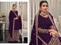 Salwar Kameez en viscose personnalisable, entièrement cousu, style Anarkali, pour femmes et filles, avec taille plus, multicolores
