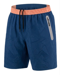 Pantalones Cortos Deportivos para Hombre de Último Diseño y Alta Calidad, con Bolsillos Delanteros, Transpirables, Cintura Media, Cierre con Cordón, 100% Algodón - Product Image 6