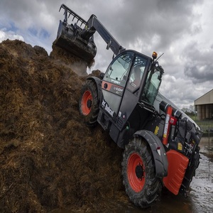 Bobcat TL43.80HF Compact Telehandler Designed For Smooth Heavy Material Handling And Extended Reach Performance - Product Image 3