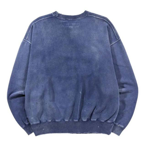 เสื้อฮู้ดดี้ผู้ชายแฟชั่นสั่งทำพิเศษ 380GSM ล้างสีแบบแอซิดวินเทจ คอกลม คุณภาพสูง ผ้าฝ้าย 100% เสื้อสเวตเชิ้ตแบบพื้นฐาน ขายส่ง - Product Image 2