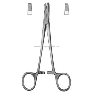 Pinza de Acero Inoxidable de Grado Premium A-1 VERITAS para Cirugía Ósea, Instrumento Ortopédico para Sujetar Alambres |   Portaagujas - Product Image 1