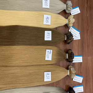 Proveedor de Cabello Natural Liso en Trama, Cabello Virgen de Doble Trama, Paquetes de Cabello Virgen en Varios Colores - Product Image 1