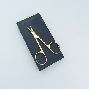 Tijeras de Precisión Rectas de Acero Inoxidable de Grado Médico, Plegables, con Logotipo Personalizado, Duraderas, para Manicura, Cosmética y Uñas para Adultos - Product Image 5
