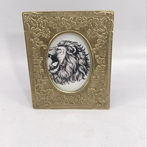 Luxury Style Top Selling Online Wedding <b>Photo</b> <b>Frame</b> Modern Brass Plated Metal Decorative Picture <b>Frame</b> - Product Image 1