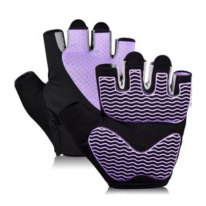 Guantes de Entrenamiento de Gimnasio de Nylon de Medio Dedo, Personalizados por el Fabricante, para Levantamiento de Pesas, Culturismo, Transpirables y Antideslizantes - Product Image 4