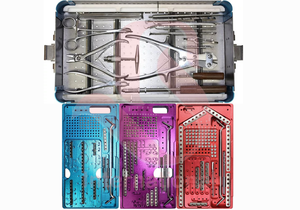 Système d'implants orthopédiques vétérinaires microchirurgicaux en gros BISONS |   Instruments de fixation osseuse réutilisables en acier inoxydable pour chiens et chats CE - Product Image 3