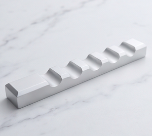 Reposapalillos de metal con tres ranuras onduladas, soporte para utensilios, para decoración de la mesa de comedor de la cocina. - Product Image 4