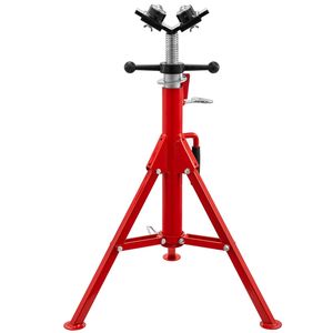 Soporte Ajustable para Soldadura de Tuberías de 1500 LB con 4 Bolas de Transferencia, Cabezal en V, Patas Plegables de 28-52 Pulgadas, Máquina Elevadora de Tuberías Tipo 1107A - Product Image 6