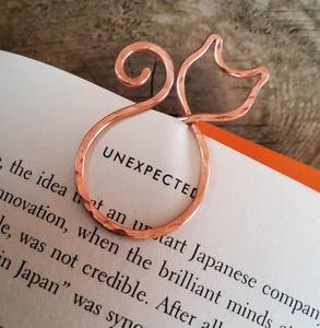 Exclusive Copper Bookmark With Handmade Craftsmanship For <b>Book</b> Lovers <b>Educational</b> Events And Gift Giving - Product Image 4