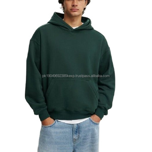 Nouveaux sweats à capuche surdimensionnés pour hommes, style tendance, broderie de haute qualité, logo personnalisé, sweats à capuche pour hommes - Product Image 3