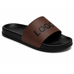 Sandalias Personalizadas con Logotipo Marrón |   Sandalias Unisex de EVA Cómodas |   Pantuflas Personalizadas para Playa, Piscina, Interiores y Exteriores |   OEM ODM - Product Image 5