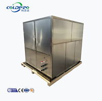 COLDPRO Nouvelle Machine à Glaçons Carrés Industrielle Comestibles de 3 Tonnes en Acier Inoxydable 304 avec Système de Contrôle Automatique Avancé OED ODM