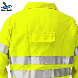 Combinaisons de travail respirantes, antistatiques, réfléchissantes, en coton, haute visibilité, vêtements de protection durables - Product Image 6