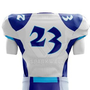 Uniforme de football américain pour activités de plein air, tissu doux au toucher, qualité durable pour les séances d'entraînement et les matchs de compétition - Product Image 5